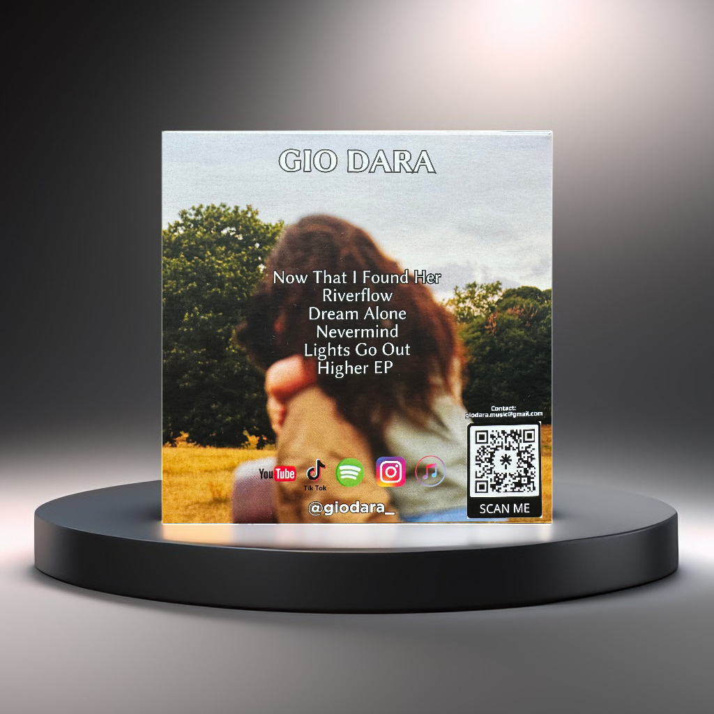 Gio Dara Signed CD ("Now That I Found Her" Edition)